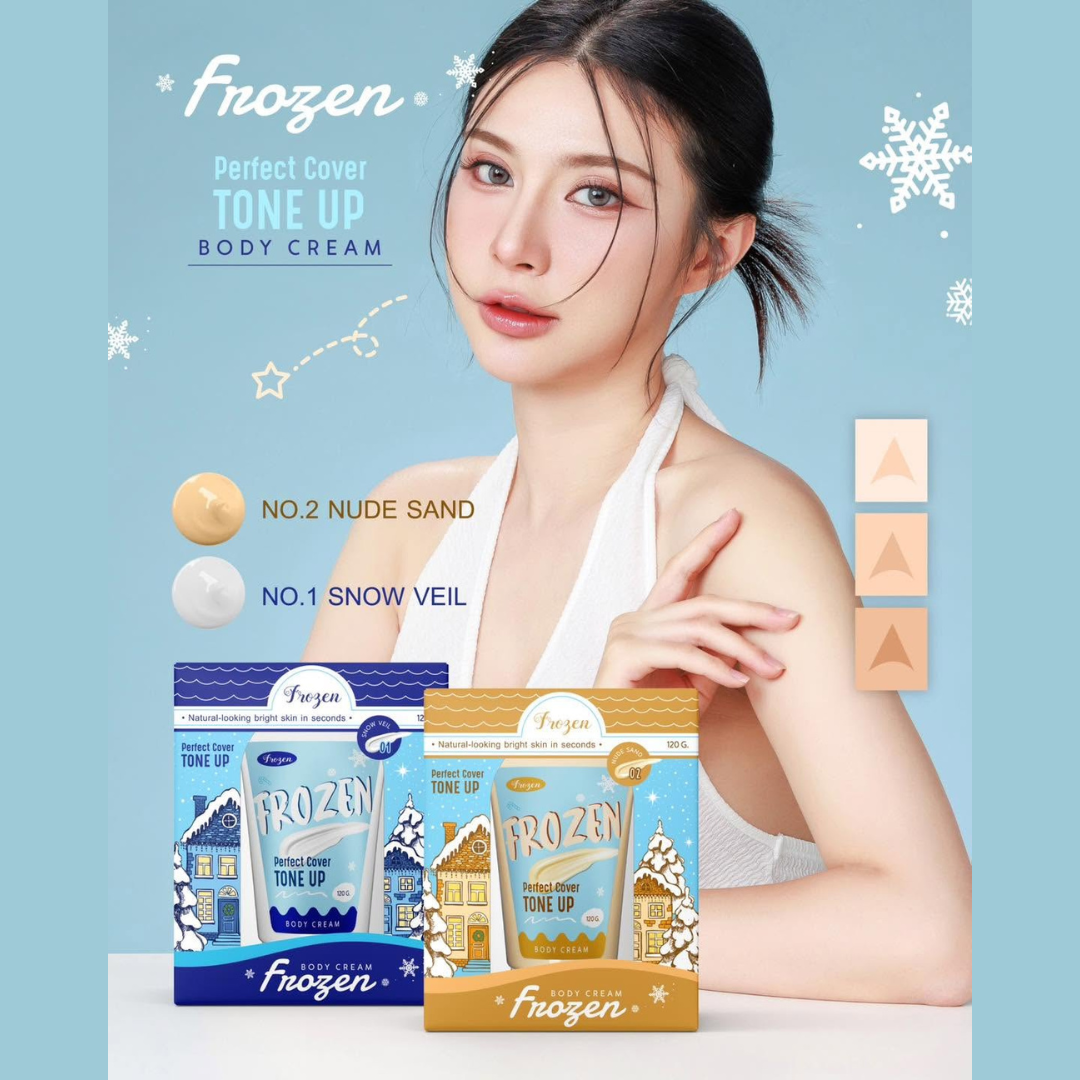FROZEN Tone Up Body Cream (Perfect Cover) 120g