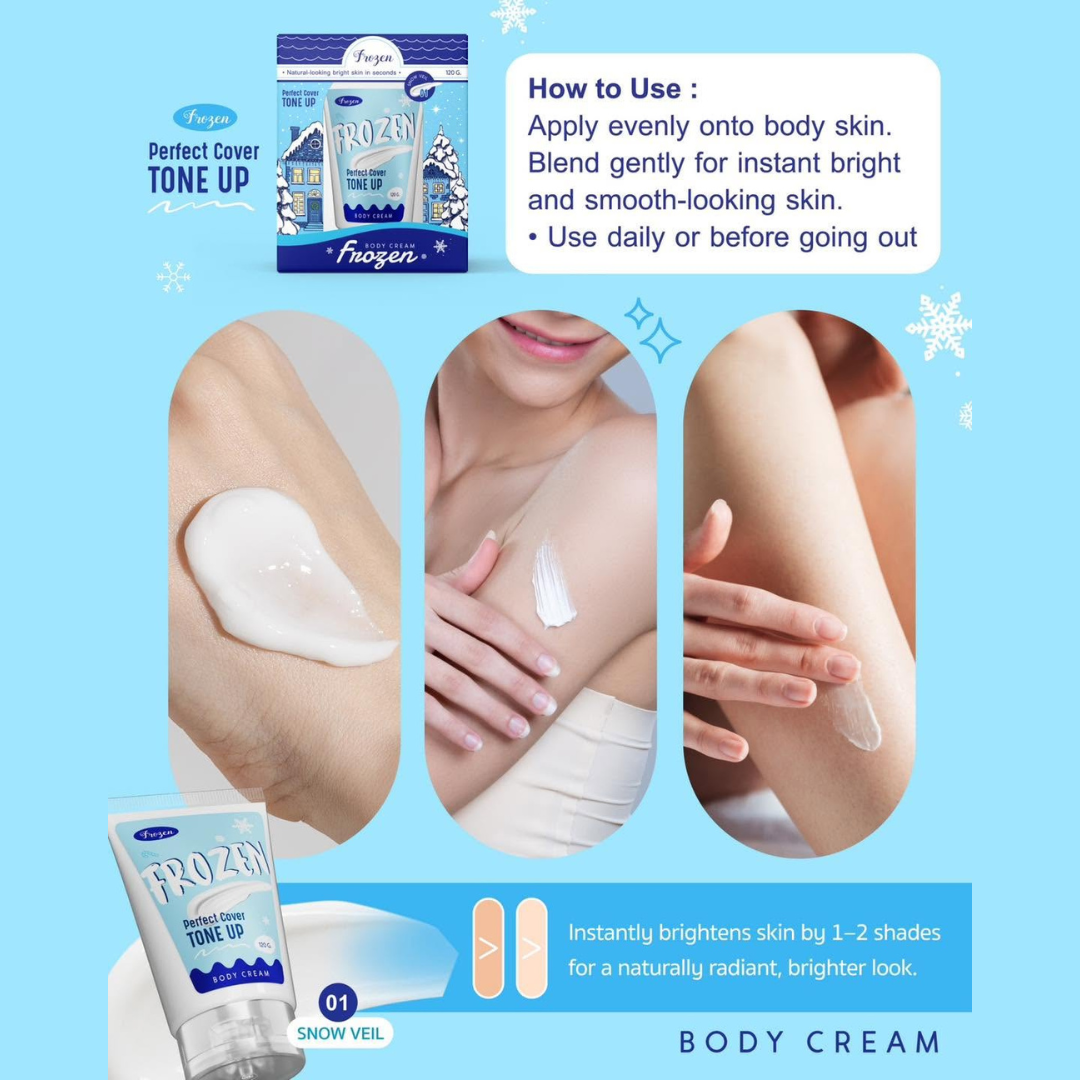 FROZEN Tone Up Body Cream (Perfect Cover) 120g