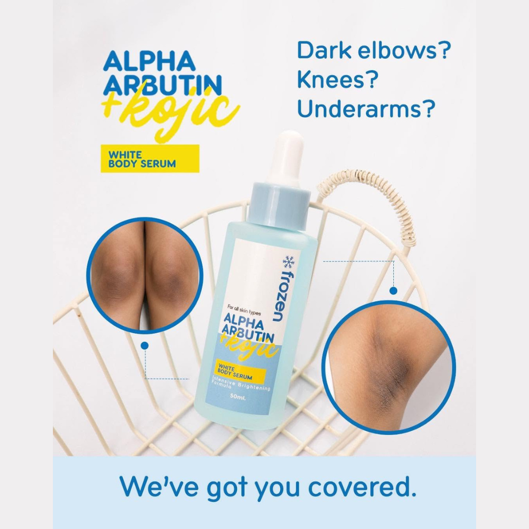 FROZEN  White Body Serum (Alpha Arbutin + Kojic) 50ml