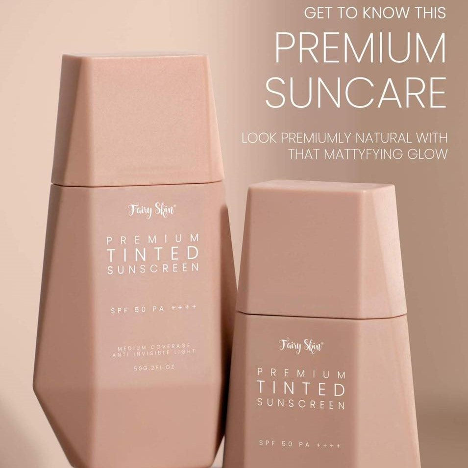 Fairy Skin Premium Tinted Sunscreen SPF50 PA++++ 50g