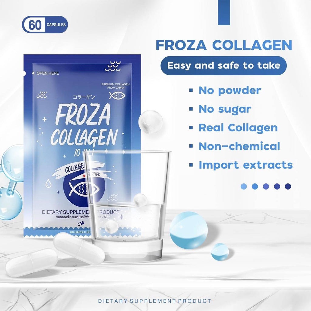 Froza Collagen 10-in-1 w L-Glutathione 60 Capsules