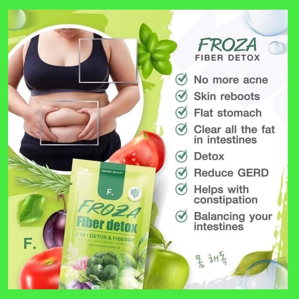 Froza Fiber Detox 4in1 (Detox & Fiberry) 60 Capsules