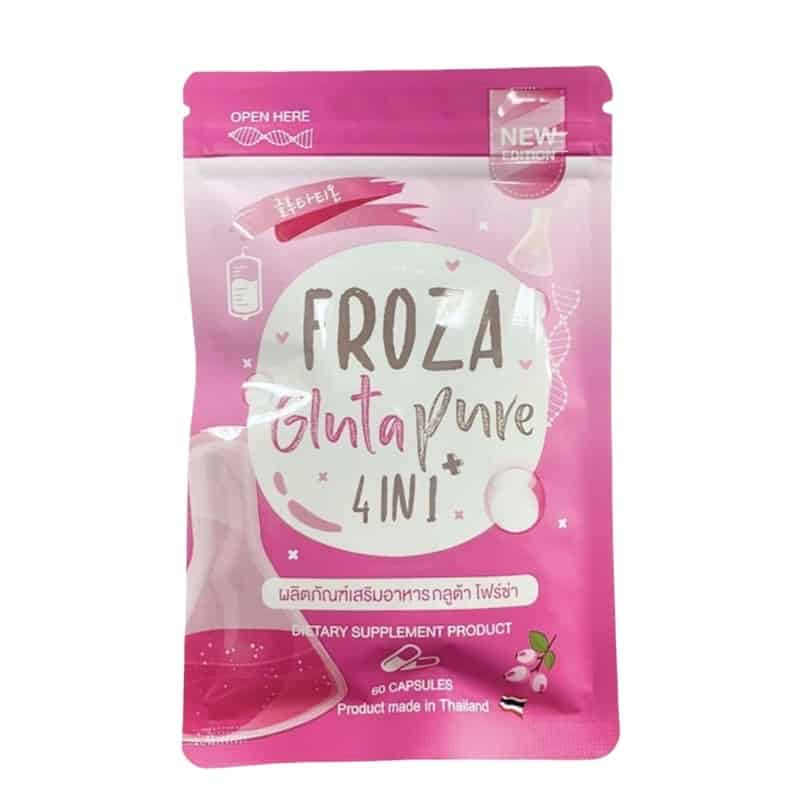 Froza Gluta Pure 4in1 (Glutathione, Ascorbic Acid) 60 Capsules