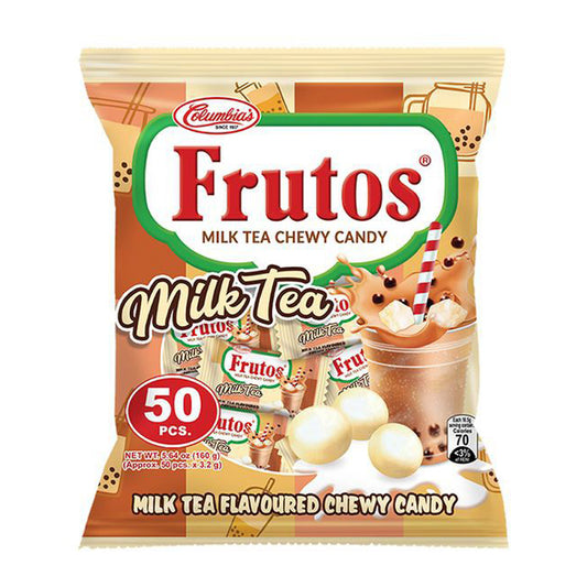 Frutos Milk Tea Flavoured Chewy Candy (New Wt. 160g Pack)