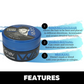 GATSBY Styling Wax (Messy Layer Hard & Free) 75g