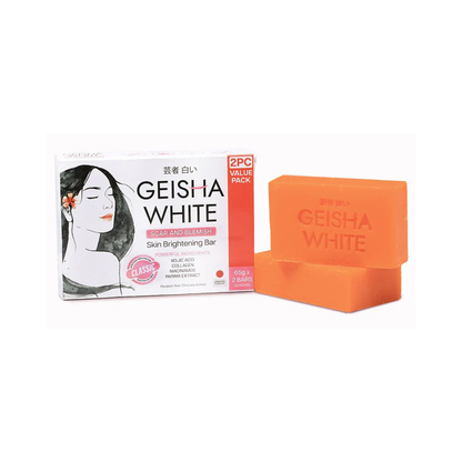 GEISHA WHITE Scar And Blemish Skin Brightening Bar (Classic) 2x65g