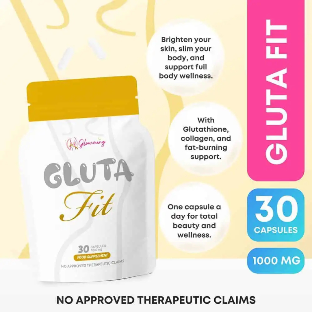 GLOWMING Gluta Fit (with Collagen and L-Carnitine) - 30 Capsules | Love Rys Australia LOVE RYS AUSTRALIA GLOWMING Gluta Fit (with Collagen and L-Carnitine) - 30 Capsules | Love Rys Australia LOVE RYS AUSTRALIA