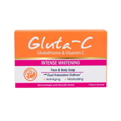 GLUTA-C Intense Whitening Face & Body Soap (Anti-Aging & Moisturizing) 120g