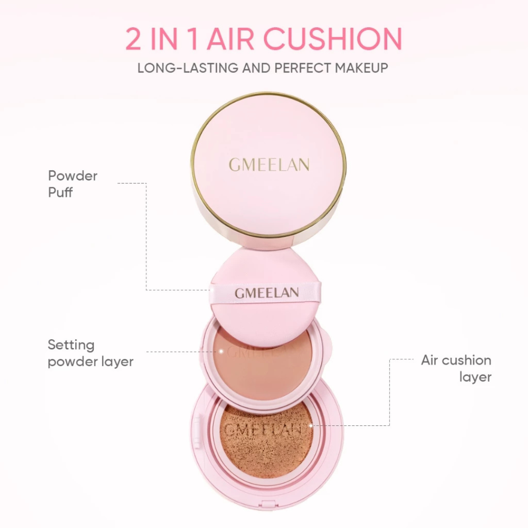 GMEELAN Black Truffle Cushion and Powder Foundation (BHA Repair High Cover)