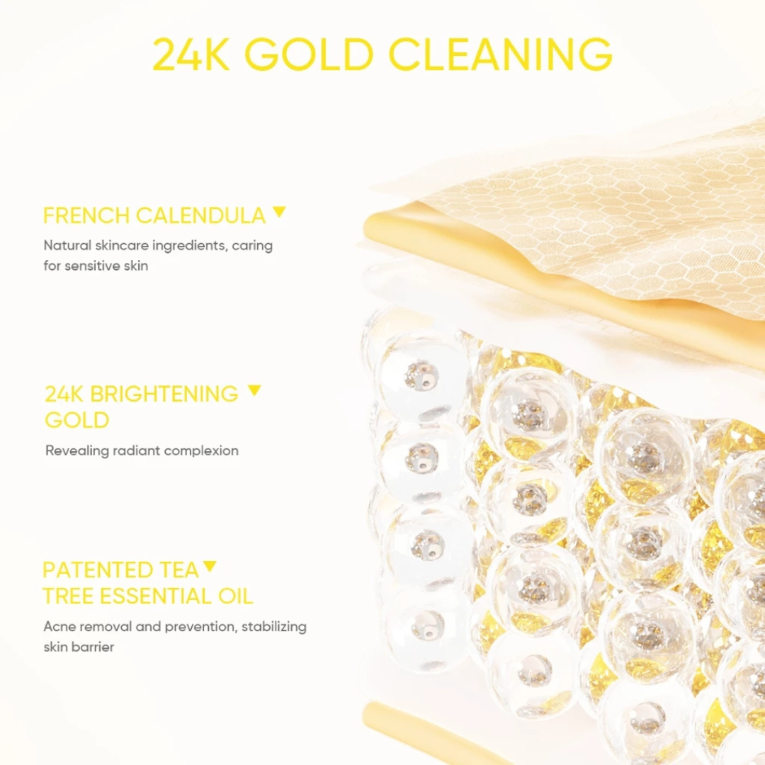 GMEELAN Calendula Gold Brightening Essential Oil Soap 100g