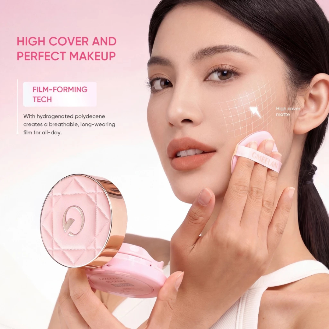 GMEELAN Glabridin High Cover Cushion (Satin Matte)