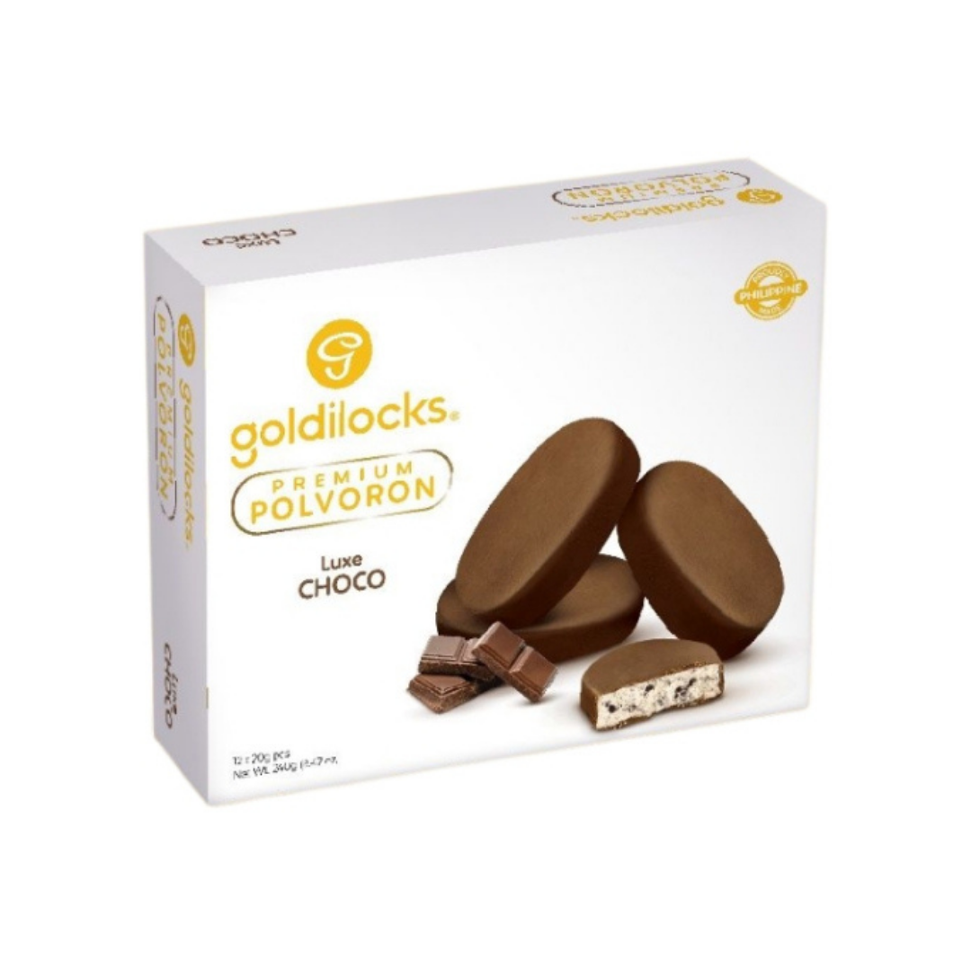 GOLDILOCKS Premium Polvoron (Luxe Choco) - Box