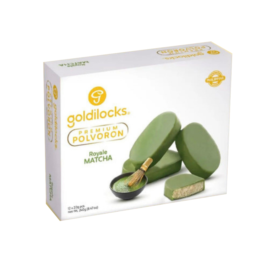 GOLDILOCKS Premium Polvoron (Royale Matcha) - Box