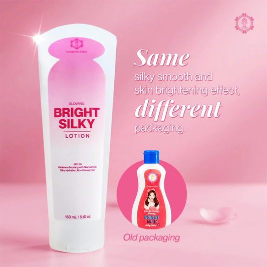 GORGEOUS GLOW Glowing Lotion (Bright Silky, SPF50) 150ml