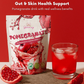 Glowming Glutathione & Collagen Powdered Drink Mix (Pomegranate) by CRIS COSMETICS - Net Wt. 200g