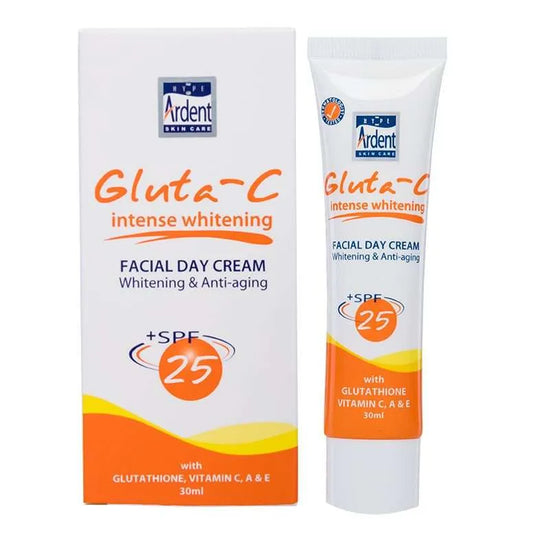 Gluta-C Intense Whitening Facial Day Cream SPF25 (Glutathione, Vitamin C, A & B9) 30mL