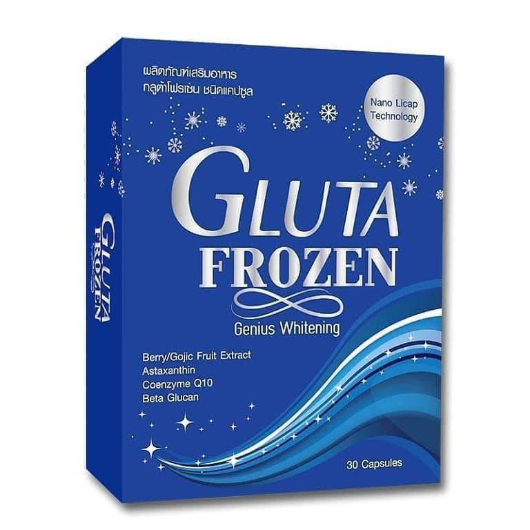 Gluta Frozen (Q10, Glutathione Vitamin C) 30 Capsules