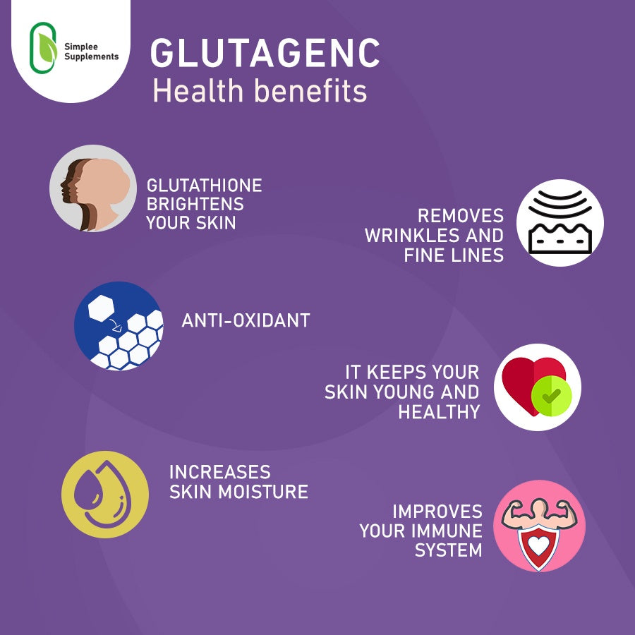 GlutaGlenC 500mg - 60 Capsules