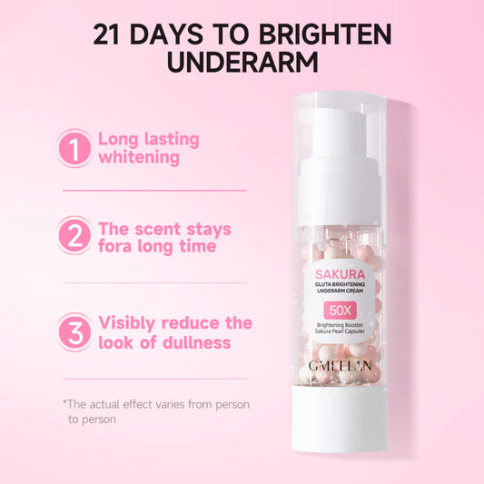 Gmeelan Sakura Gluta Brightening Underarm Cream 30g