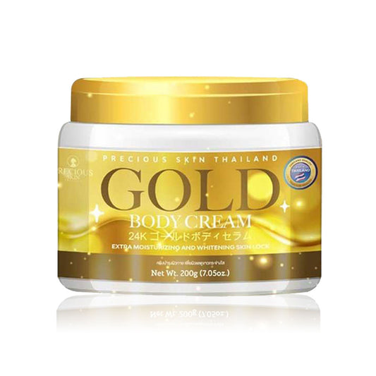 Gold 24k Body Cream by Precious Skin Net Wt. 200g