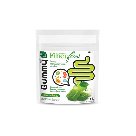 HANDY HERB Fiber Flow Gummy (Green Apple) 24g