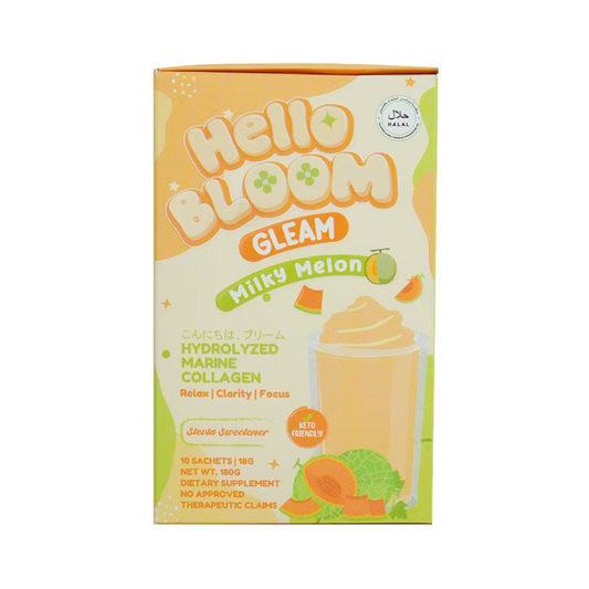 HELLO BLOOM Gleam Collagen (Milky Melon) by KIRAY CELIS