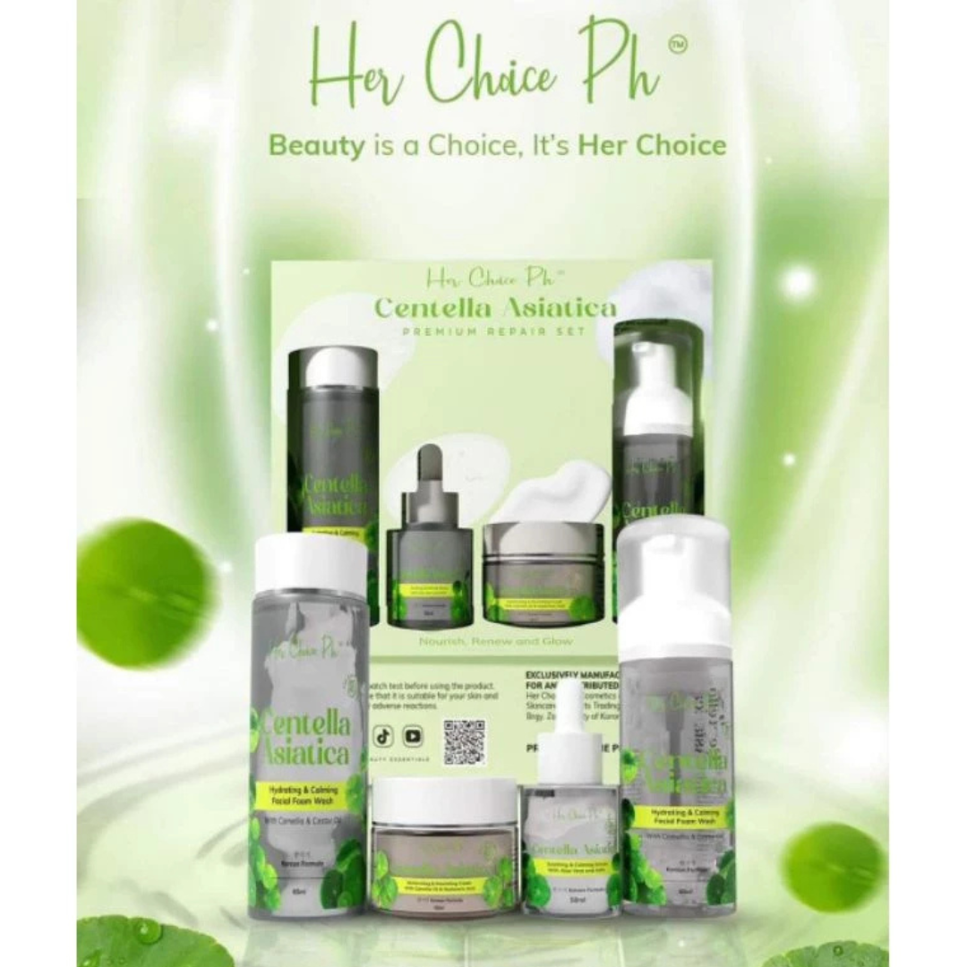 HER CHOICE PH Centella Asiatica Premium Repair Set