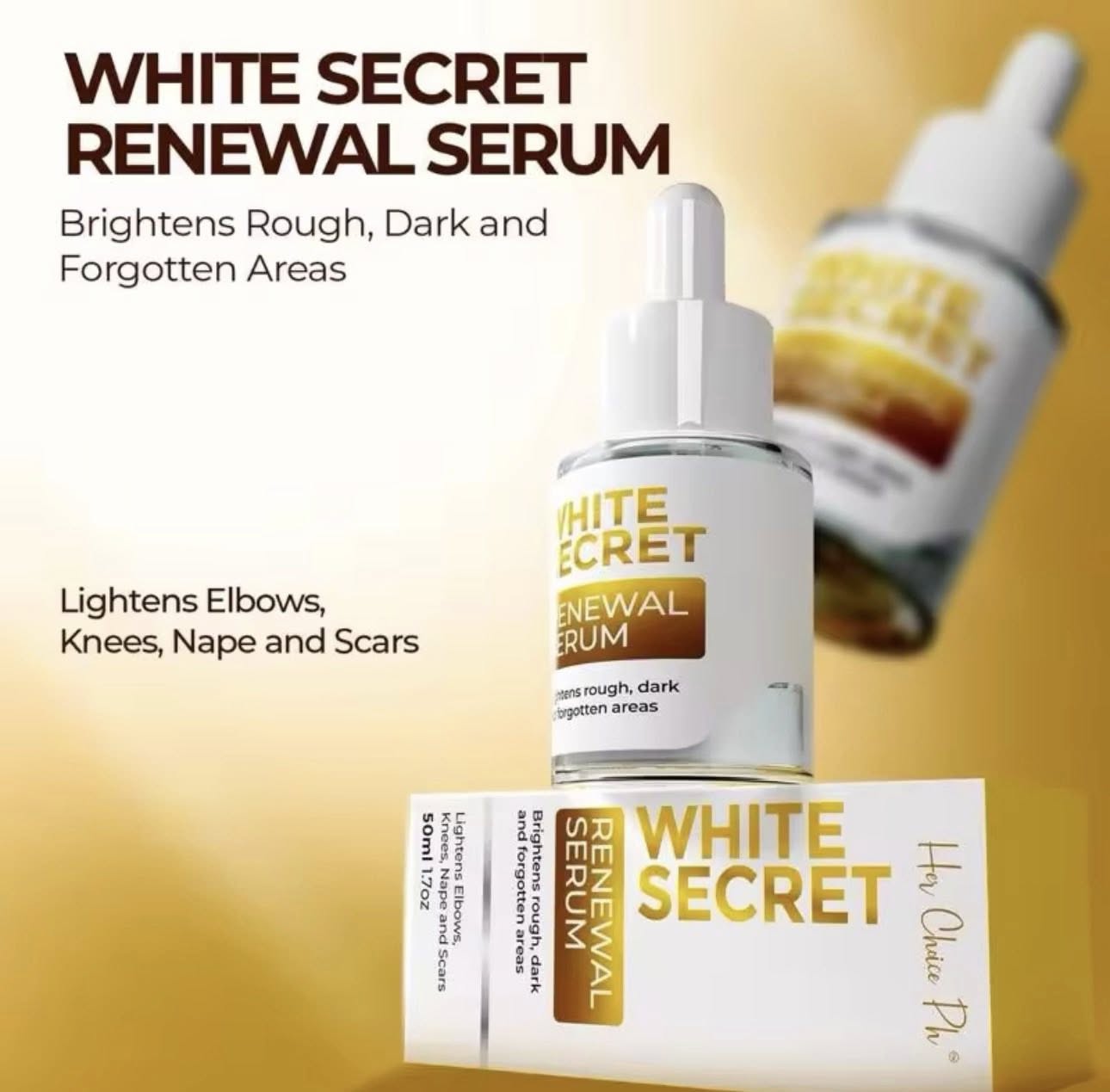 HER CHOICE PH White Secret Serum (Renewal) 50ml