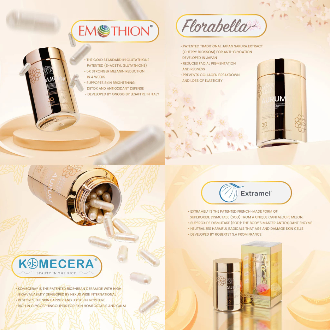 HIKARI S-Acetyl Glutathione (AURUM) - 30 Capsules