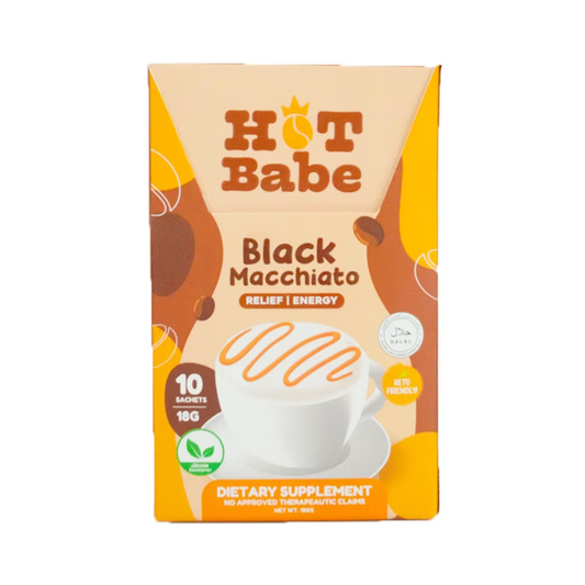 HOT BABE Black Macchiato by KIRAY CELIS