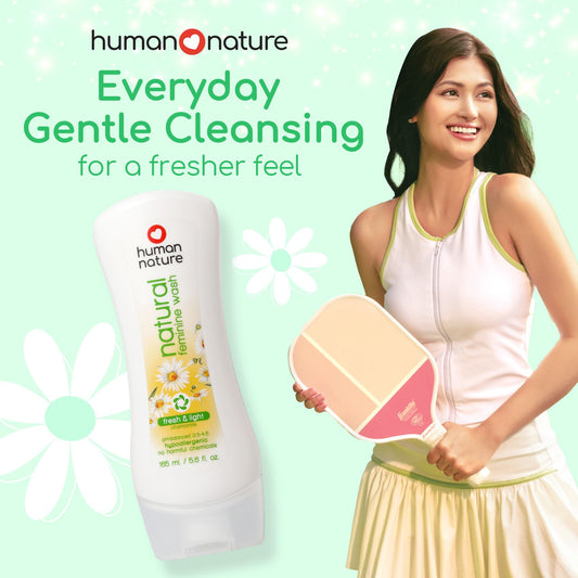 HUMAN NATURE Natural Feminine Wash (Fresh & Light) 165ml
