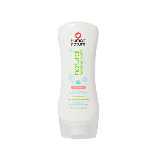 HUMAN NATURE Natural Feminine Wash (Sensitive) 165ml