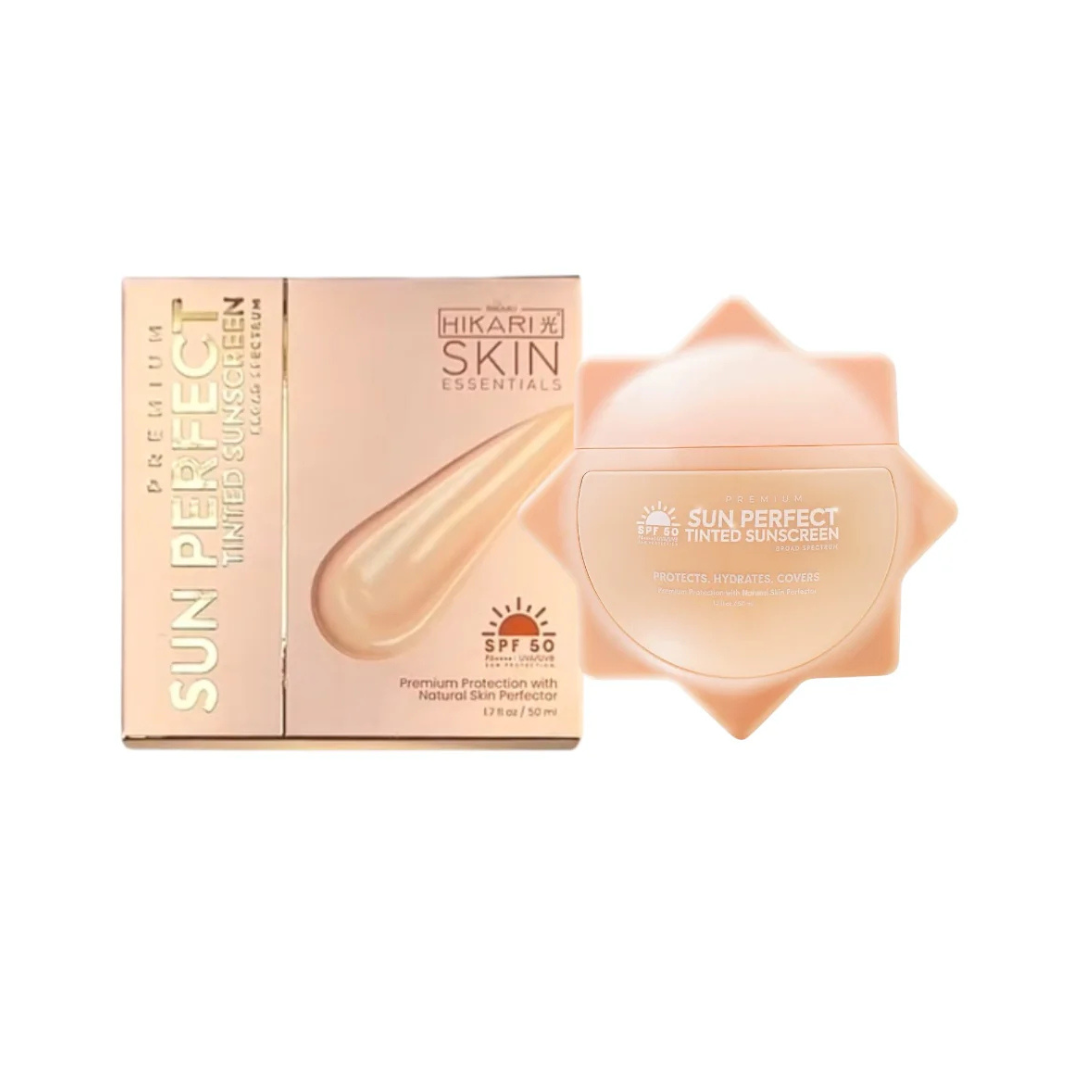Hikari Skin Essentials SUN PERFECT Tinted Sunscreen UVAUVB SPF50 50ml