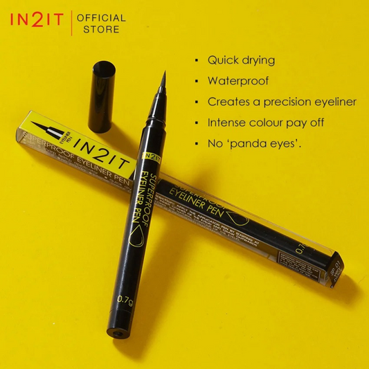 IN2IT Superproof Eyeliner Pen (SP01 Very Black)