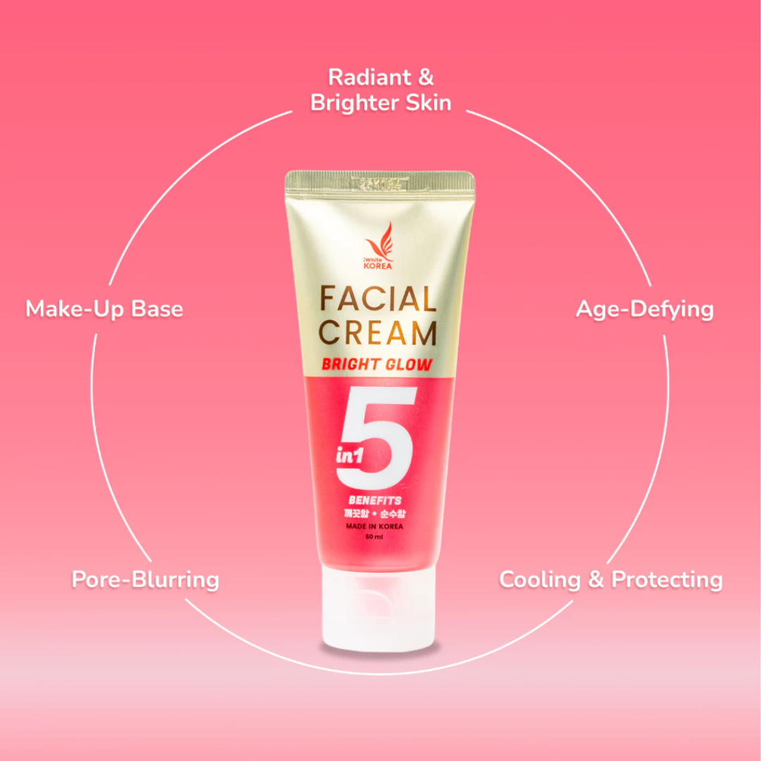 IWHITE KOREA 5in1 Facial Cream (Bright Glow) 60ml