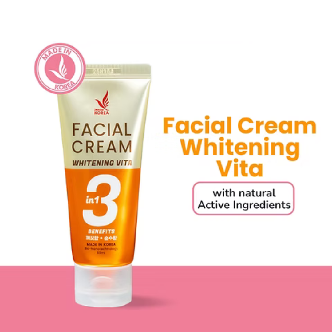 IWHITE KOREA Facial Cream (Whitening Vita 3in1) 65ml