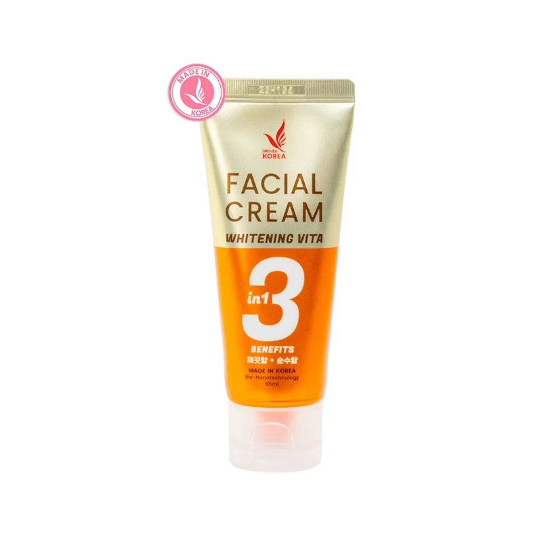 IWHITE KOREA Facial Cream (Whitening Vita 3in1) 65ml
