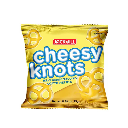JACK 'N JILL Cheesy Knots 25g