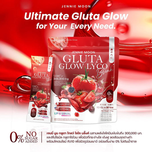 JENNIE MOON Gluta Glow Lyco Blink - 30 Sachets
