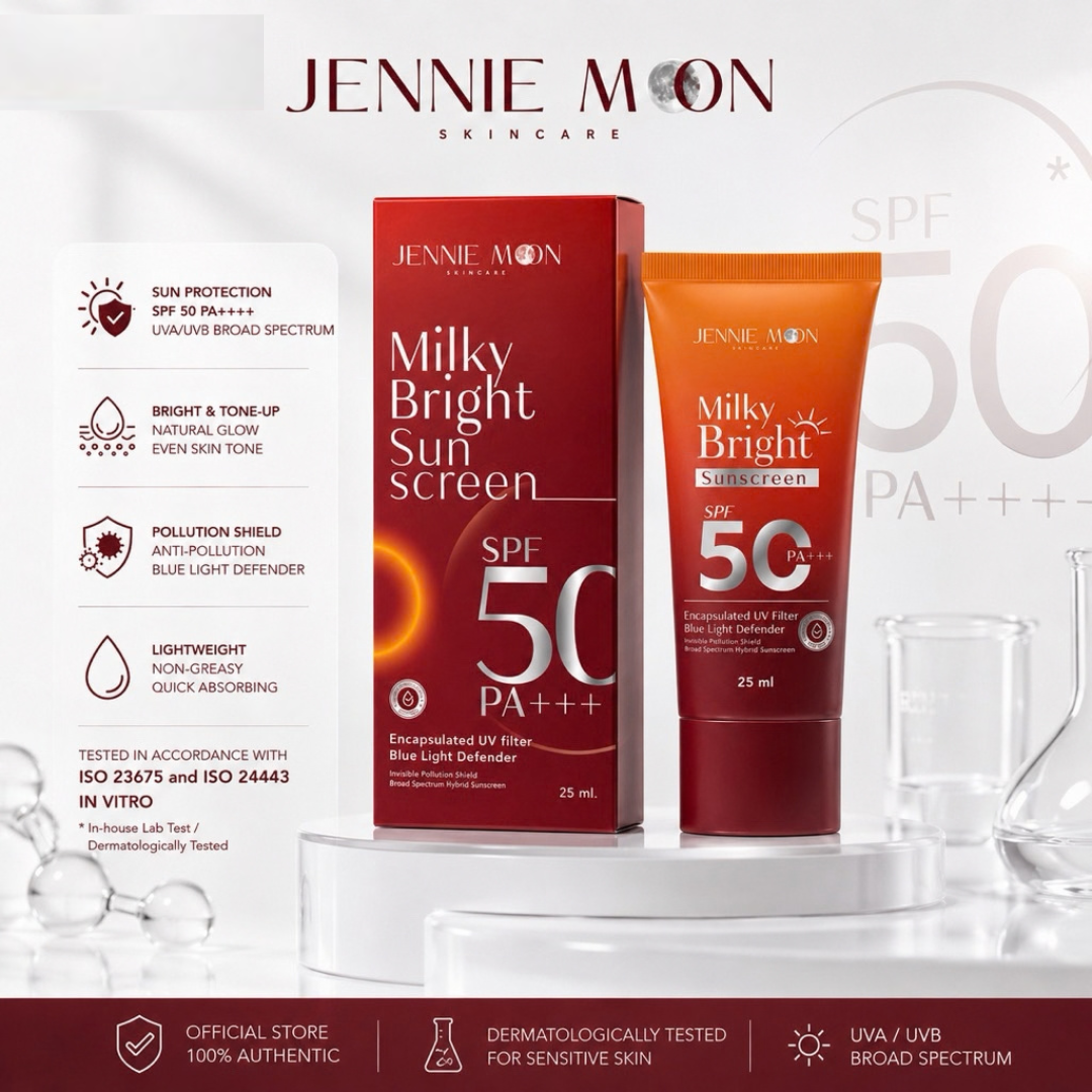 JENNIE MOON Milky Bright Sunscreen (SPF50 PA+++) 25ml