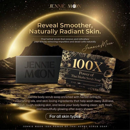 JENNIE MOON 100x Power of Thai Herbs Scrub Soap 160g