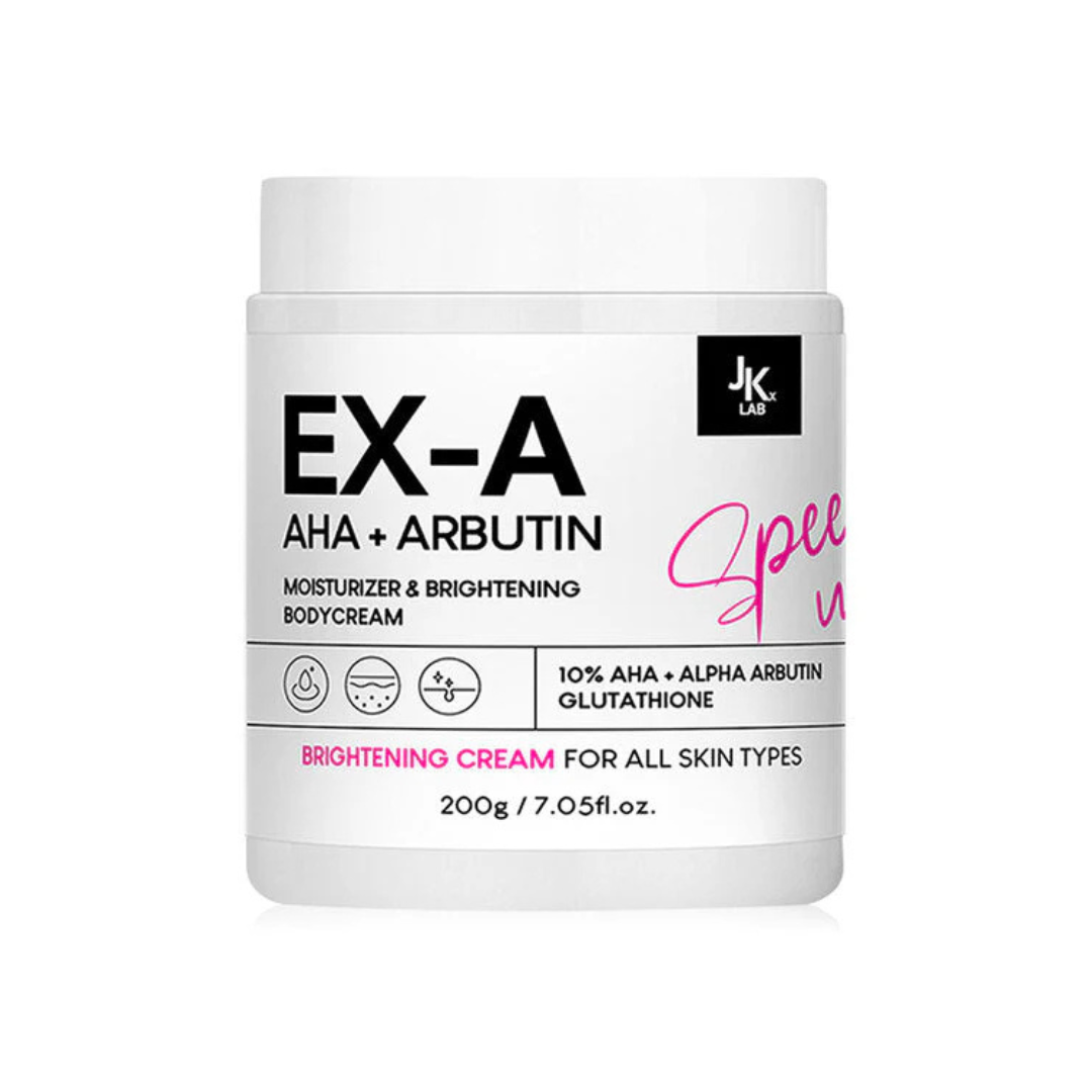 JKXLAB EX-A Moisturiser & Brigthening Cream (AHA + Arbutin) 200g