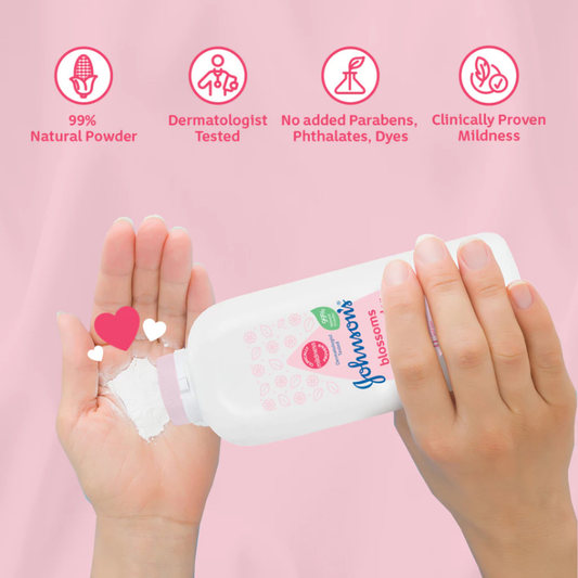 JOHNSON'S Baby Powder (Blossoms) 100g