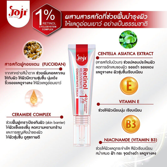 JOJI Retinol Rejuvenate Concentrate Cream 10g