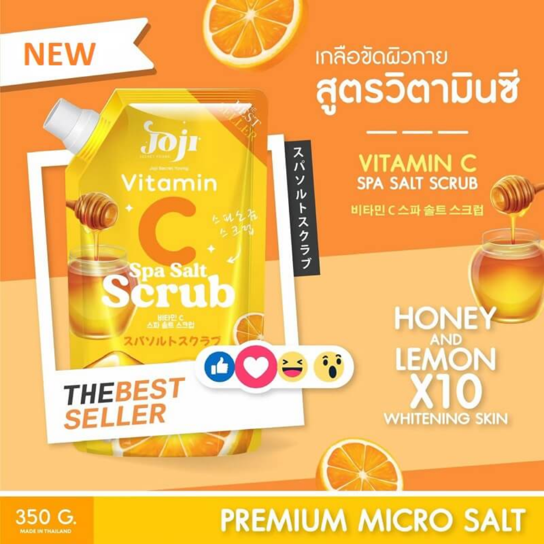 JOJI SECRET YOUNG Spa Salt Scrub (Vitamin C) 350g