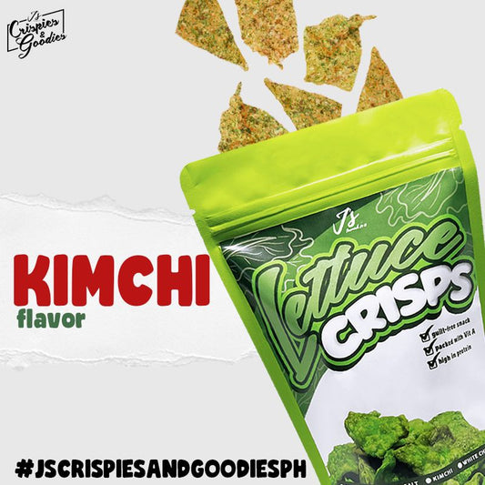J's Crispy Lettuce Crisps (Kimchi) 90g