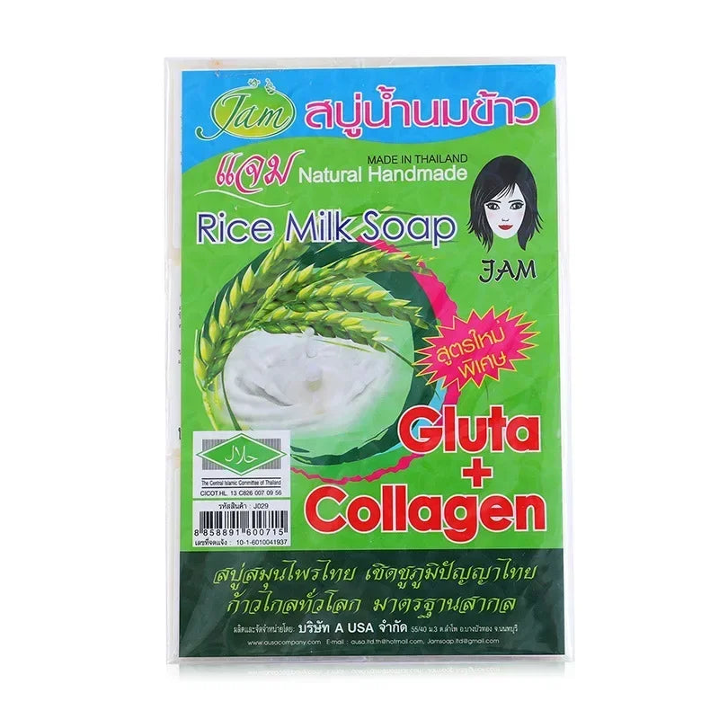 Jam Rice Milk Soap (Gluta + Collagen) 65g