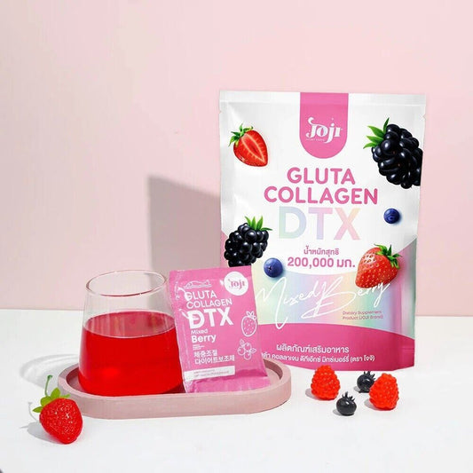 Joji Gluta Collagen DTX (Mixed Berry) 200,000mg - 20g x 10 sachets