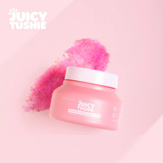 Juicy Tushie Brightening & Acne Clearing Scrub 200ml by Juju Glow