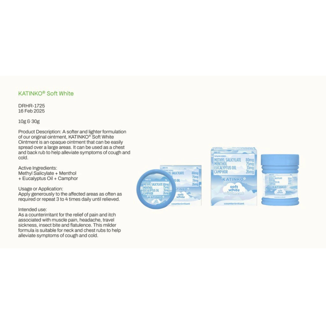 KATINKO Ointment (Soft White) 10g